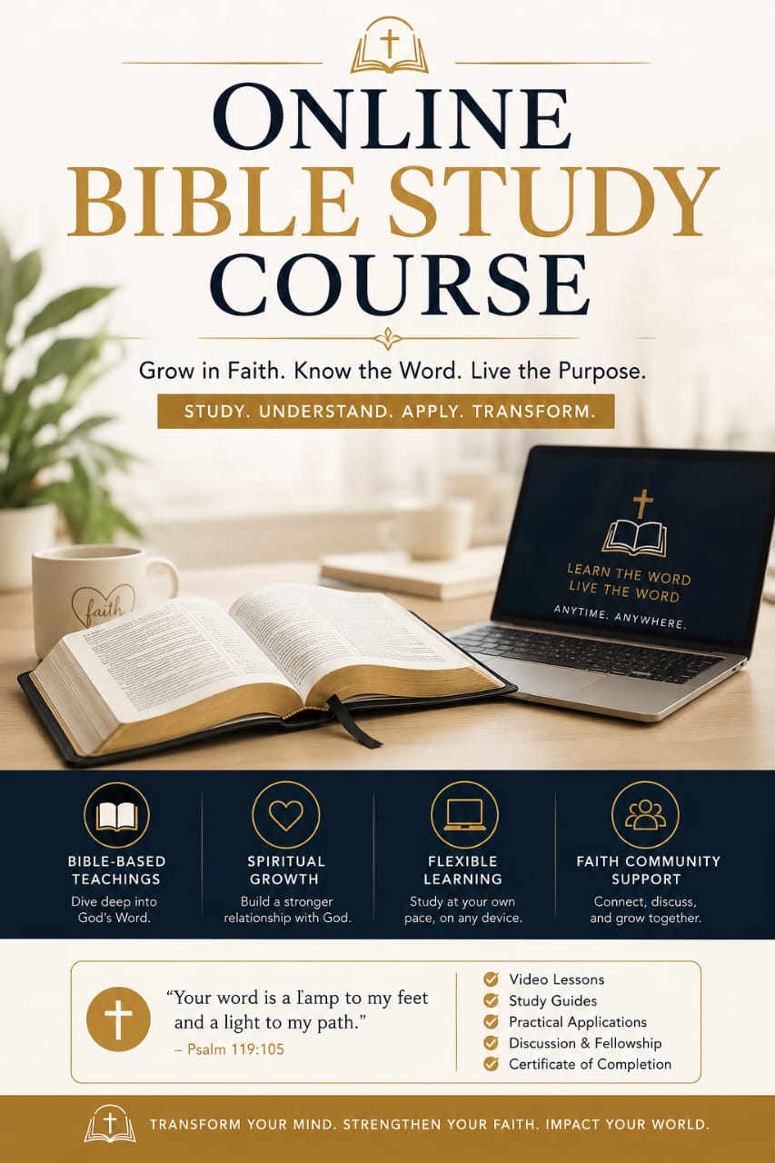 ONLINE BIBLE STUDY COURSE